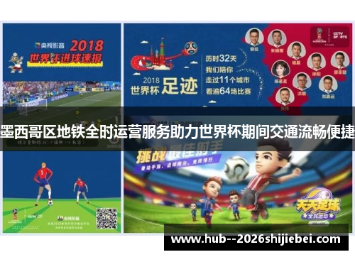 墨西哥区地铁全时运营服务助力世界杯期间交通流畅便捷